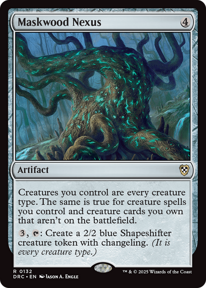 Maskwood Nexus [Aetherdrift Commander] Magic: The Gathering