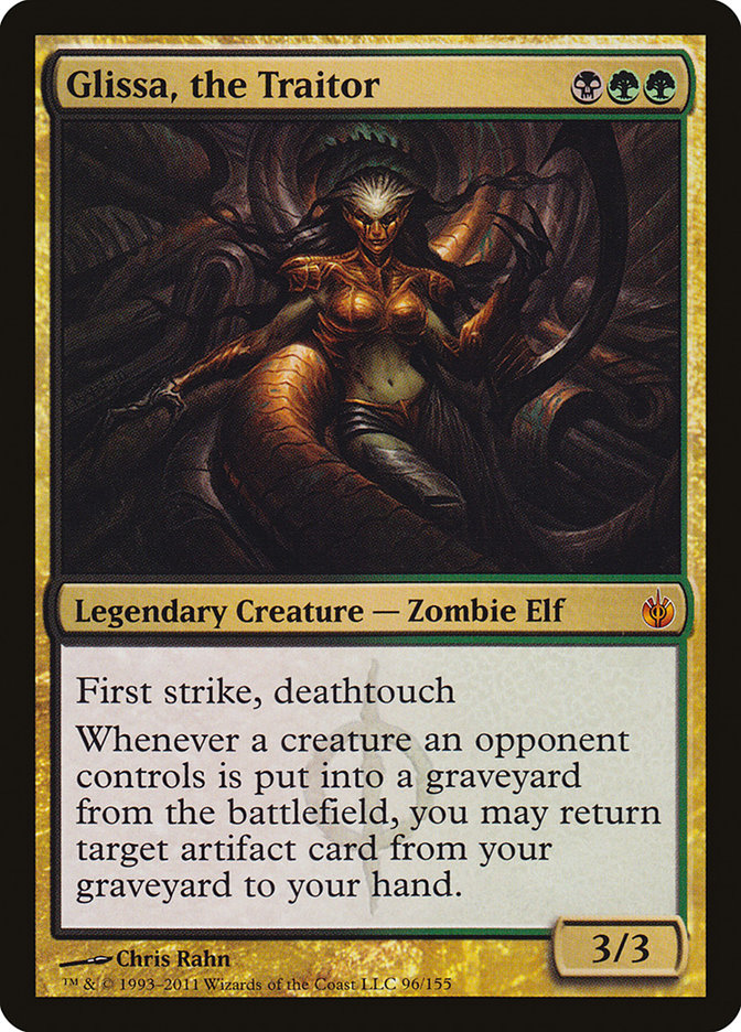 Glissa, the Traitor [Mirrodin Besieged] Magic: The Gathering