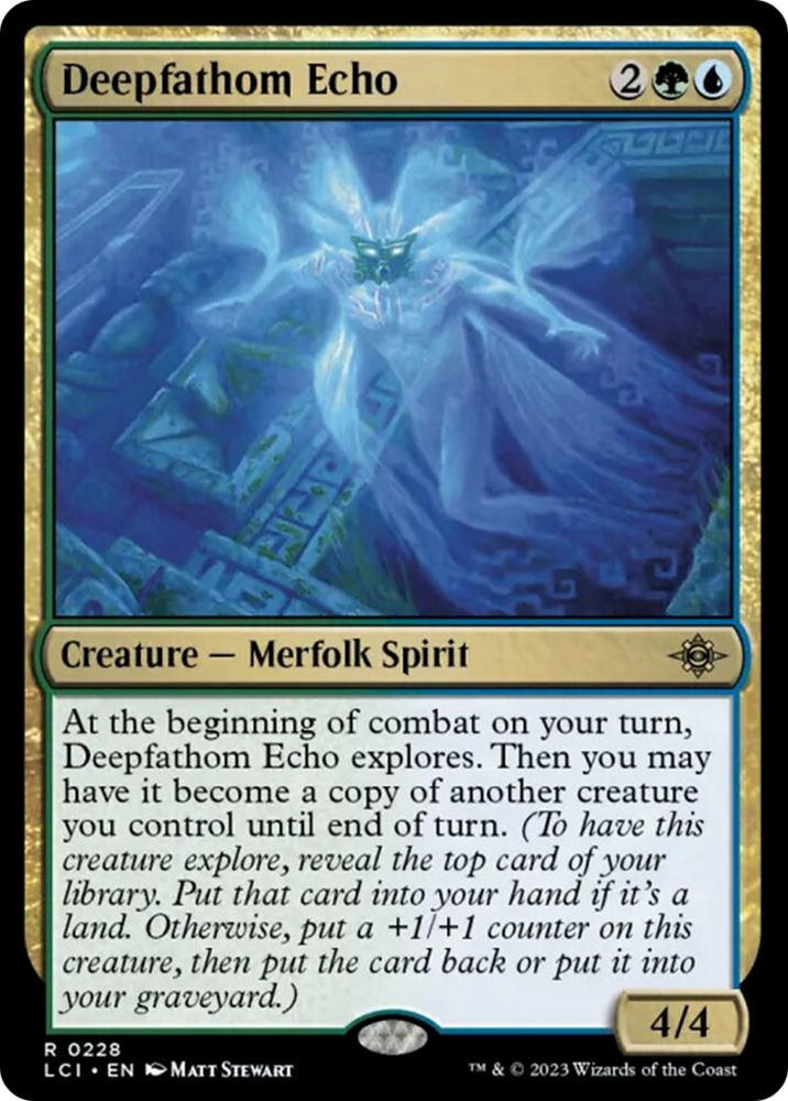 Deepfathom Echo [The Lost Caverns of Ixalan] Magic: The Gathering