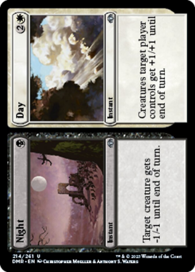Night // Day [Dominaria Remastered] Magic: The Gathering