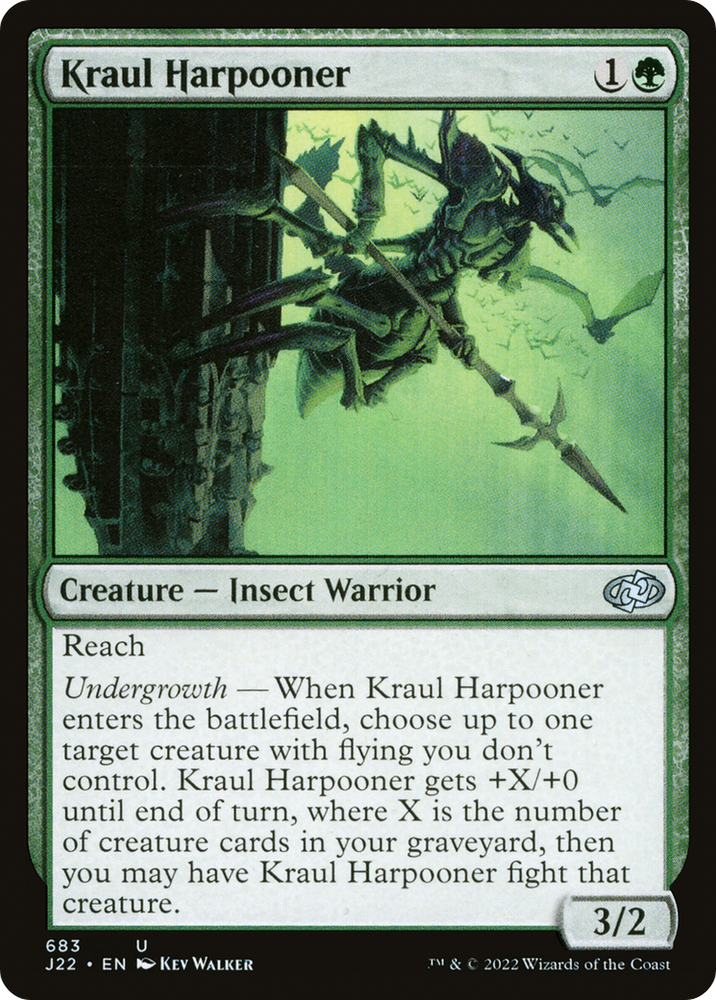 Kraul Harpooner [Jumpstart 2022] Magic: The Gathering