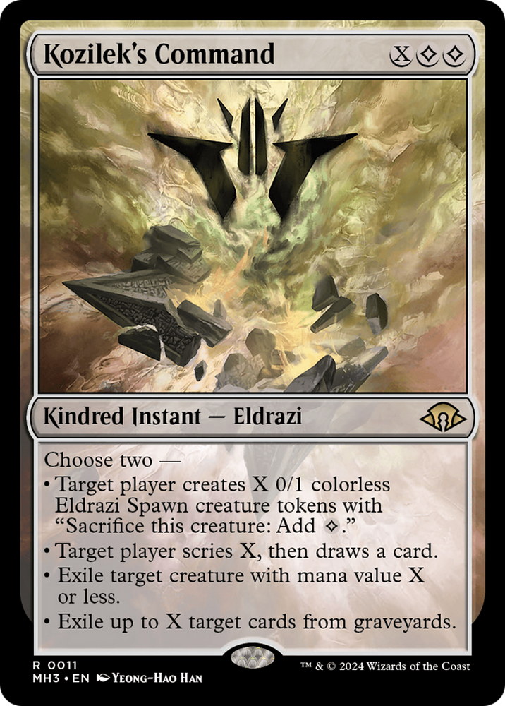 Kozilek's Command [Modern Horizons 3] Magic: The Gathering