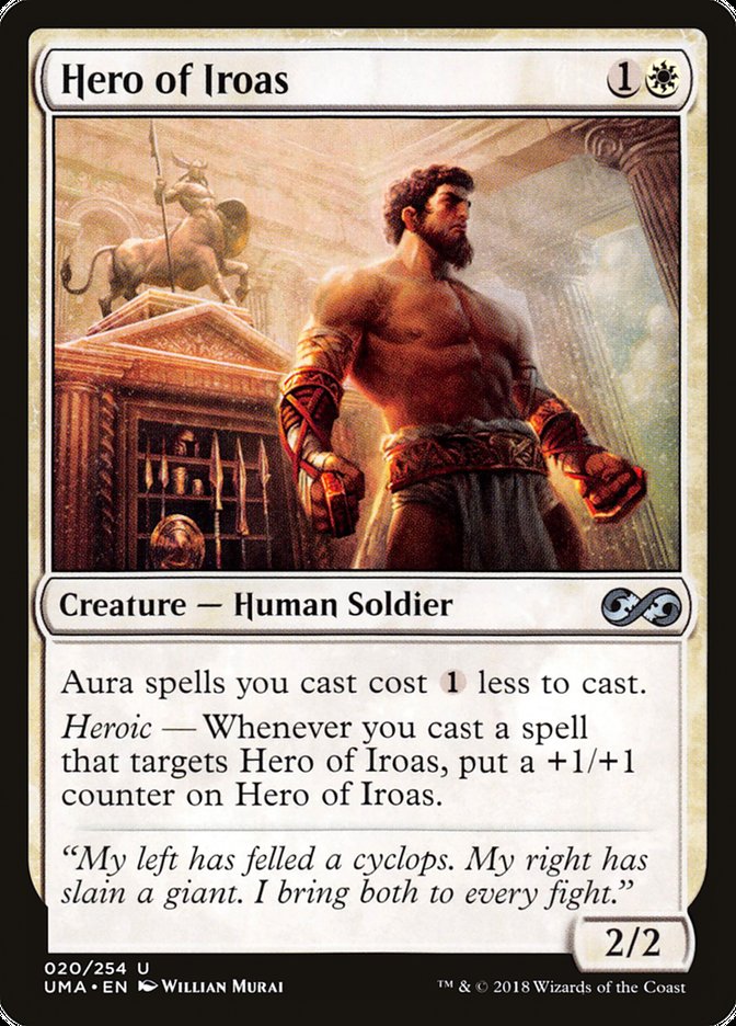 Hero of Iroas [Ultimate Masters] Magic: The Gathering