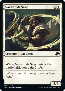 Savannah Sage [Jumpstart 2022] Magic: The Gathering