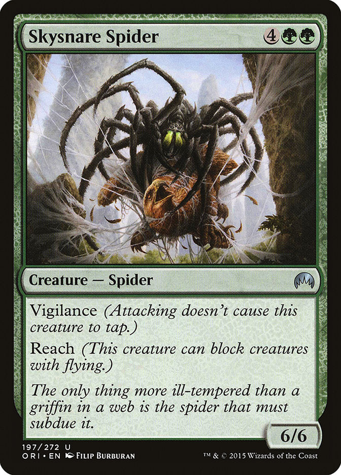 Skysnare Spider [Magic Origins] Magic: The Gathering