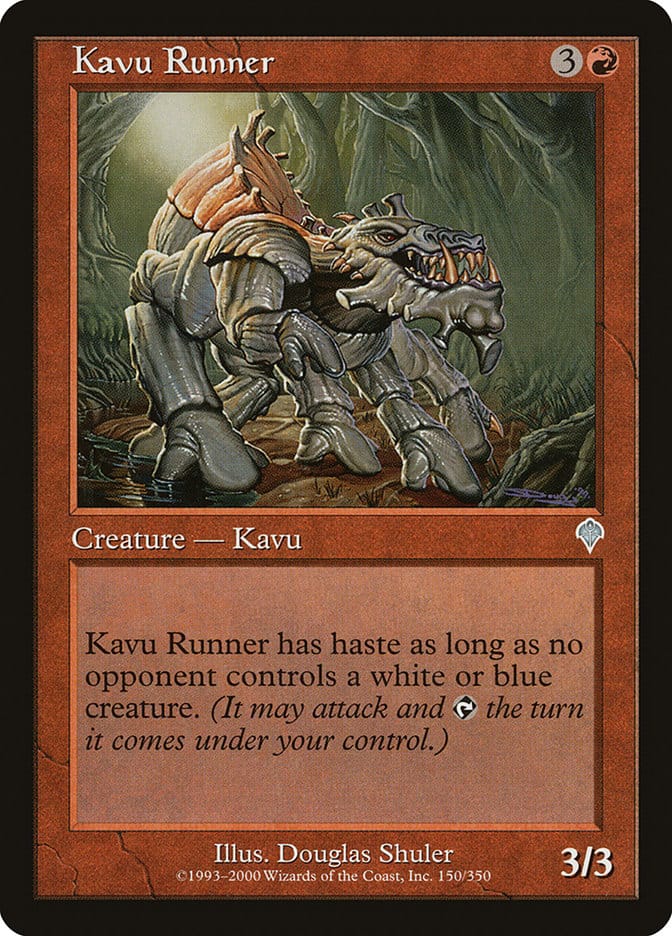Kavu Runner [Invasion] Magic: The Gathering