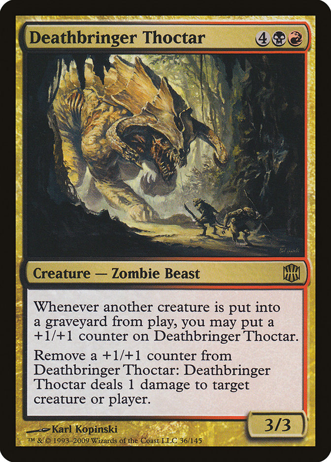 Deathbringer Thoctar [Alara Reborn] Magic: The Gathering