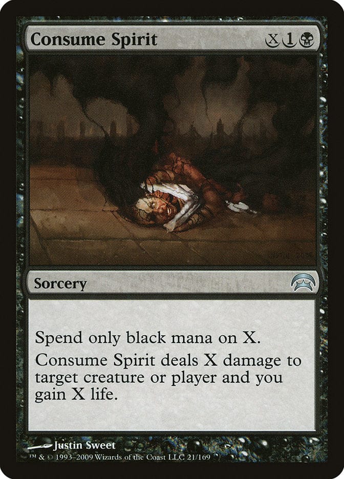 Consume Spirit [Planechase] Magic: The Gathering