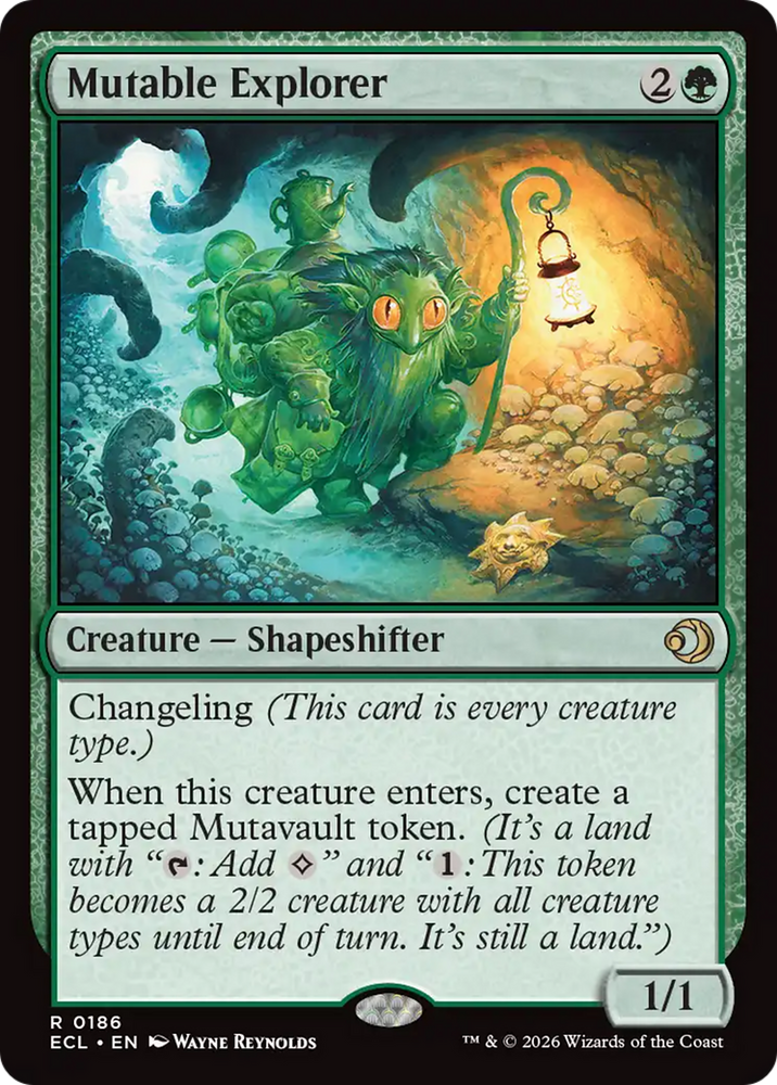 Mutable Explorer [Lorwyn Eclipsed] Magic: The Gathering