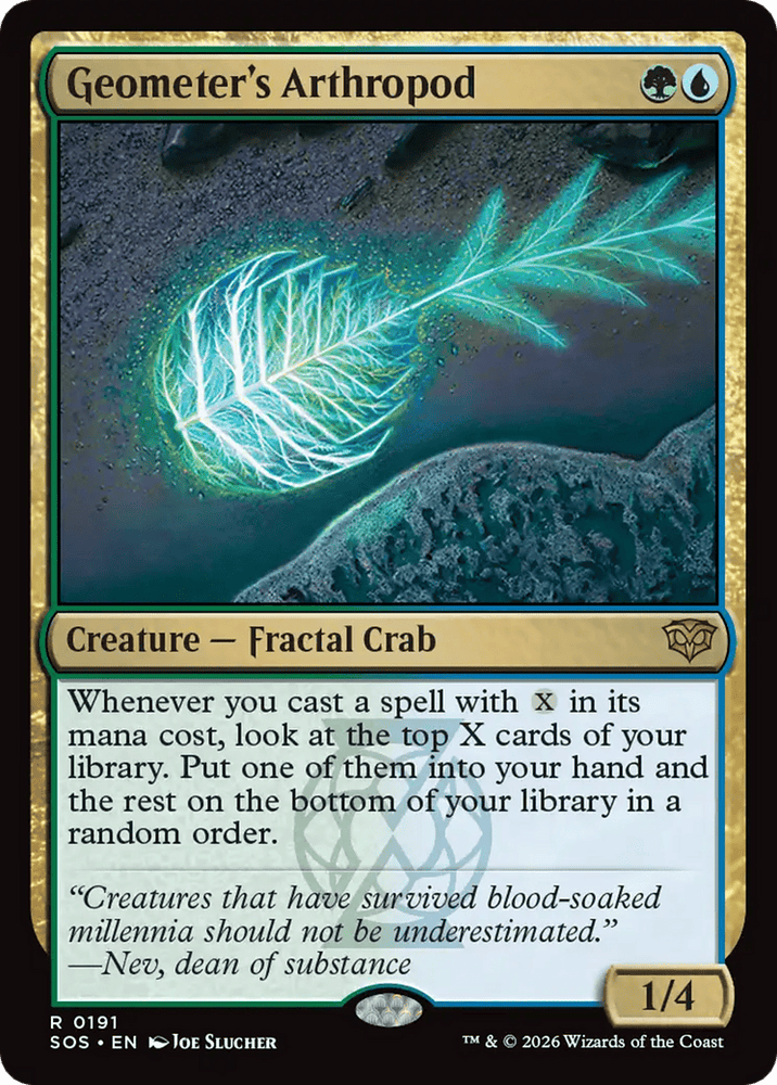 Geometer's Arthropod [Secrets of Strixhaven]
