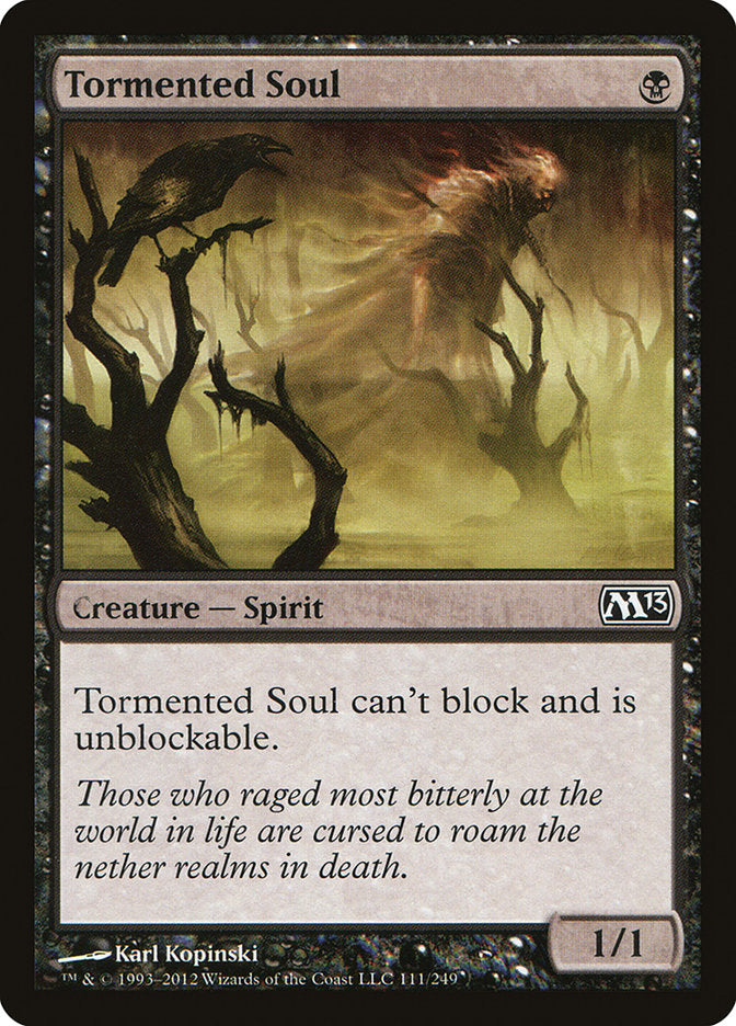 Tormented Soul [Magic 2013] Magic: The Gathering
