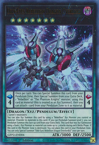 Odd-Eyes Rebellion Dragon Overlord [GFP2-EN004] Ultra Rare - Yugioh Cards For Your TCG Needs!