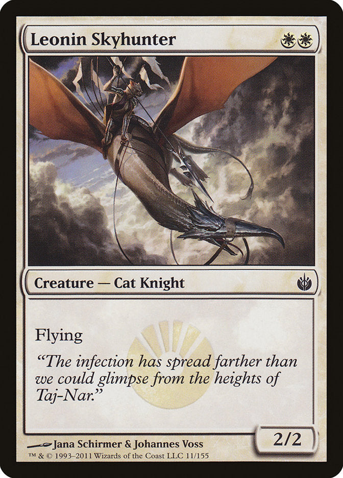 Leonin Skyhunter [Mirrodin Besieged] Magic: The Gathering