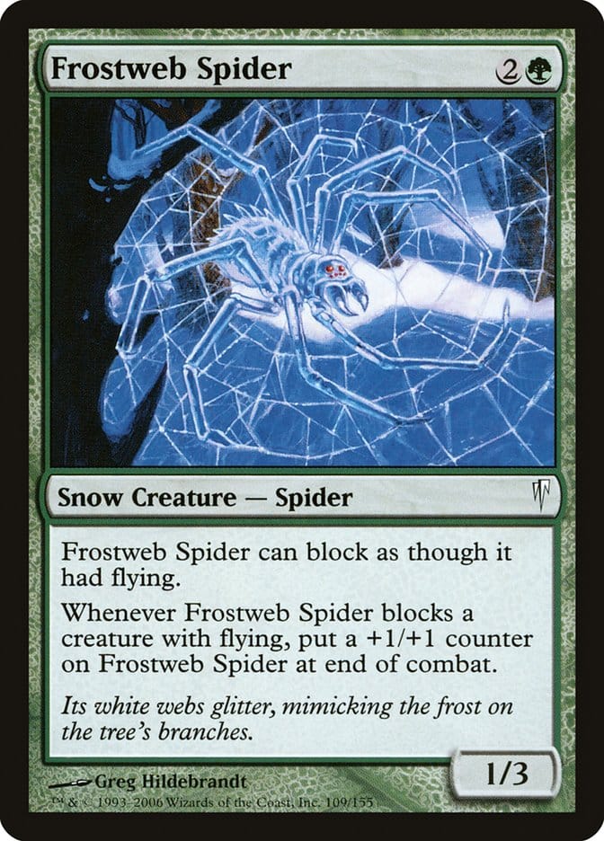 Frostweb Spider [Coldsnap] Magic: The Gathering