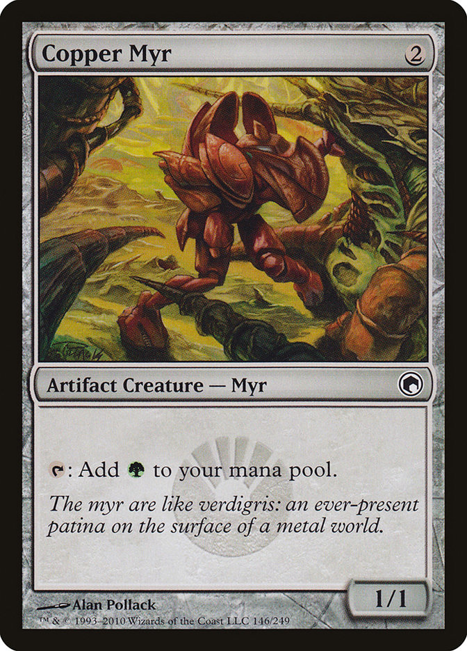 Copper Myr [Scars of Mirrodin] Magic: The Gathering