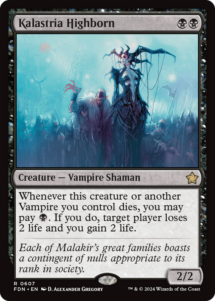 Kalastria Highborn [Foundations] Magic: The Gathering