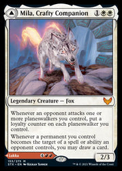 Mila, Crafty Companion // Lukka, Wayward Bonder [Strixhaven: School of Mages] Magic: The Gathering