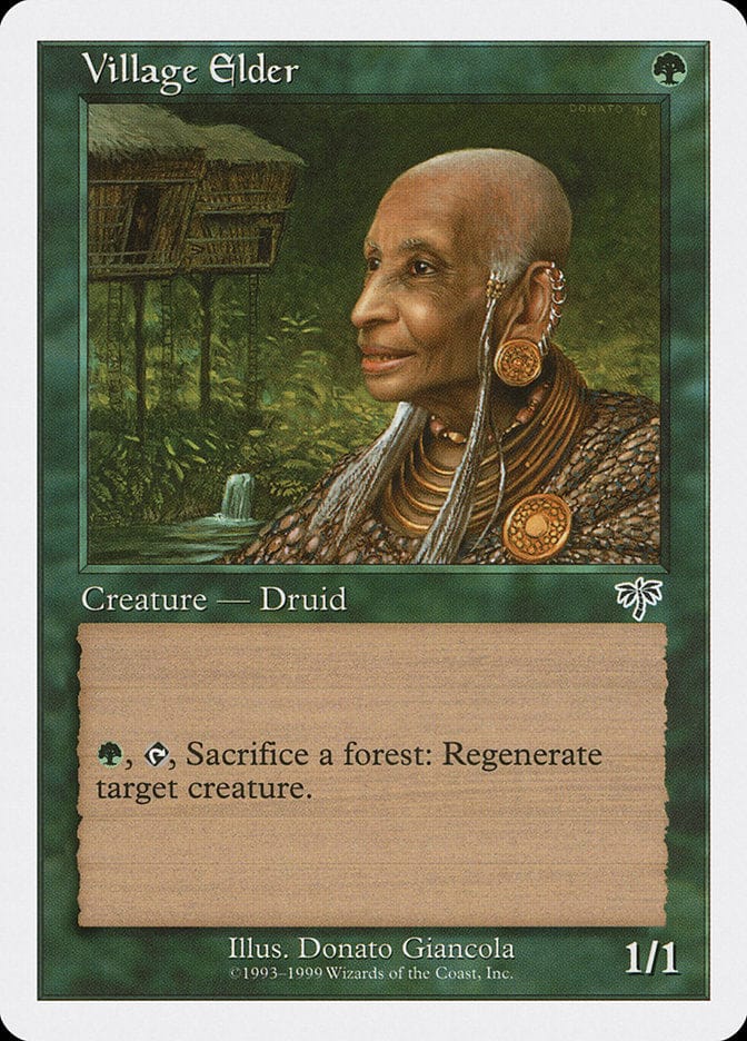 Village Elder [Battle Royale] Magic: The Gathering