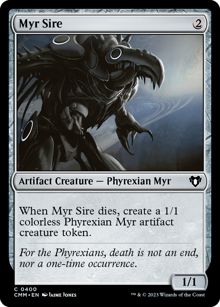 Myr Sire [Commander Masters] Magic: The Gathering