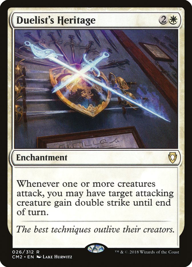 Duelist's Heritage [Commander Anthology Volume II] Magic: The Gathering