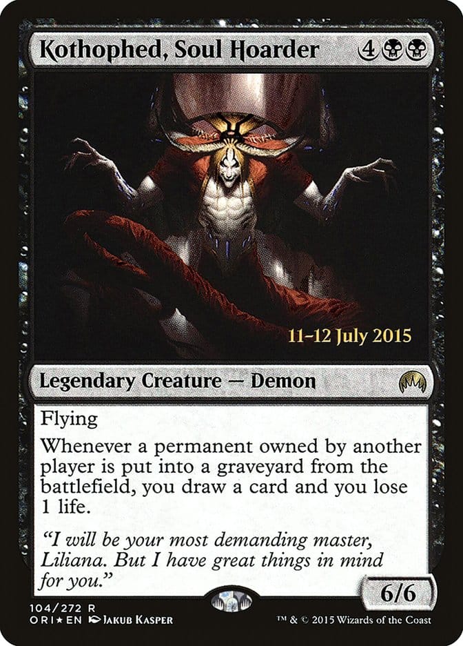 Kothophed, Soul Hoarder [Magic Origins Prerelease Promos] Magic: The Gathering
