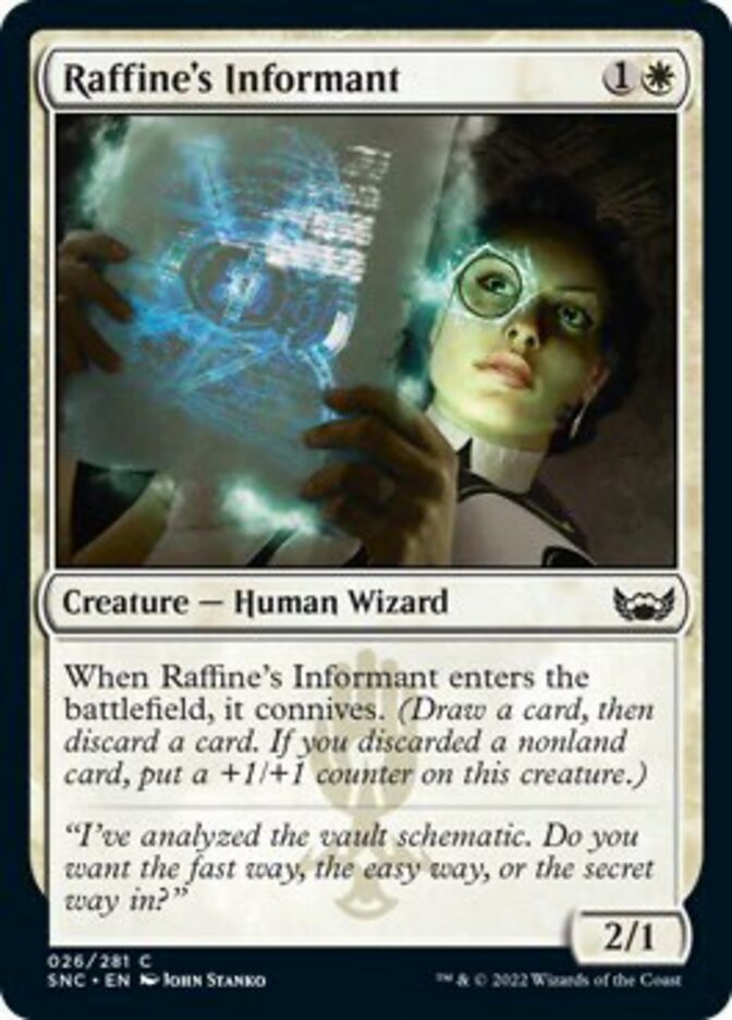 Raffine's Informant [Streets of New Capenna] Magic: The Gathering