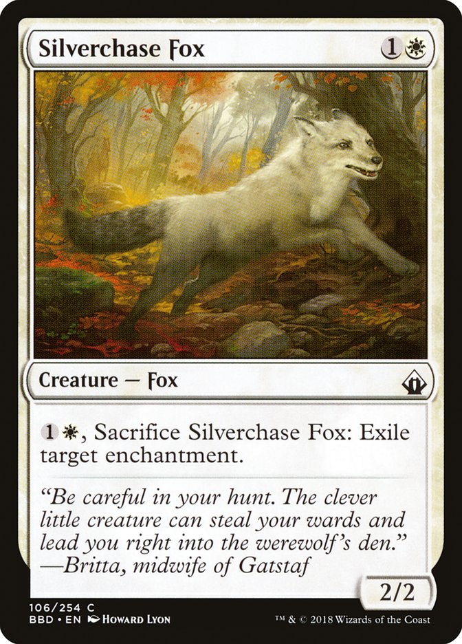 Silverchase Fox [Battlebond] Magic: The Gathering
