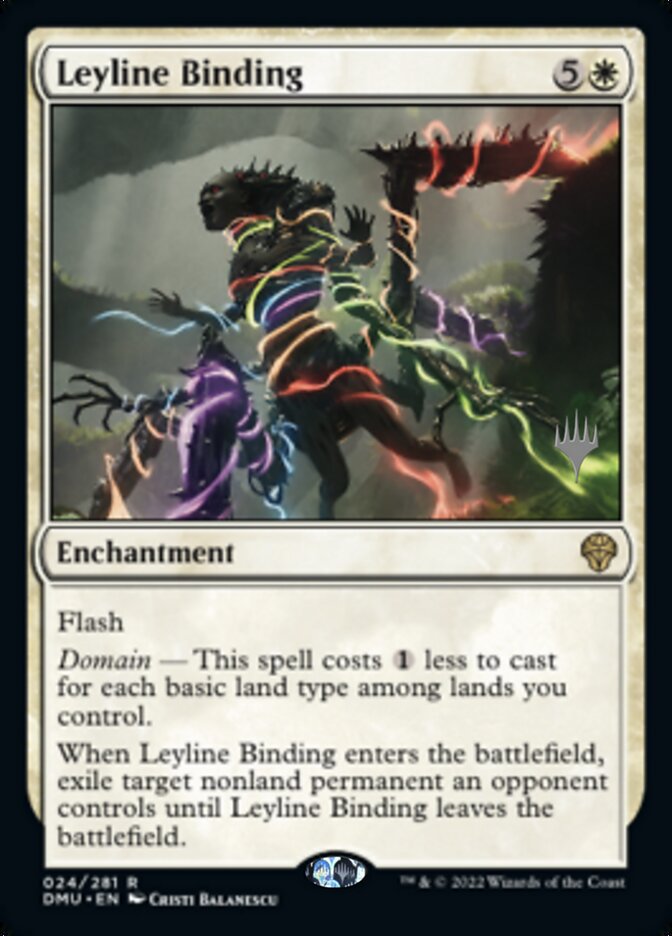 Leyline Binding (Promo Pack) [Dominaria United Promos] Magic: The Gathering