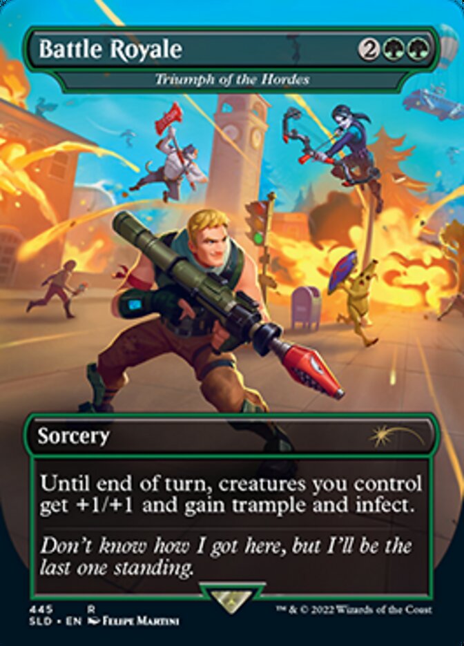 Triumph of the Hordes - Battle Royale [Secret Lair Drop Series] Magic: The Gathering