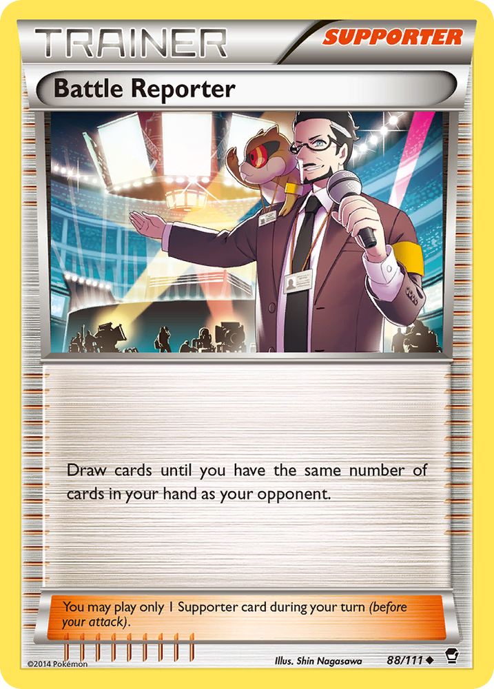 Battle Reporter (88/111) [XY: Furious Fists] Pokémon