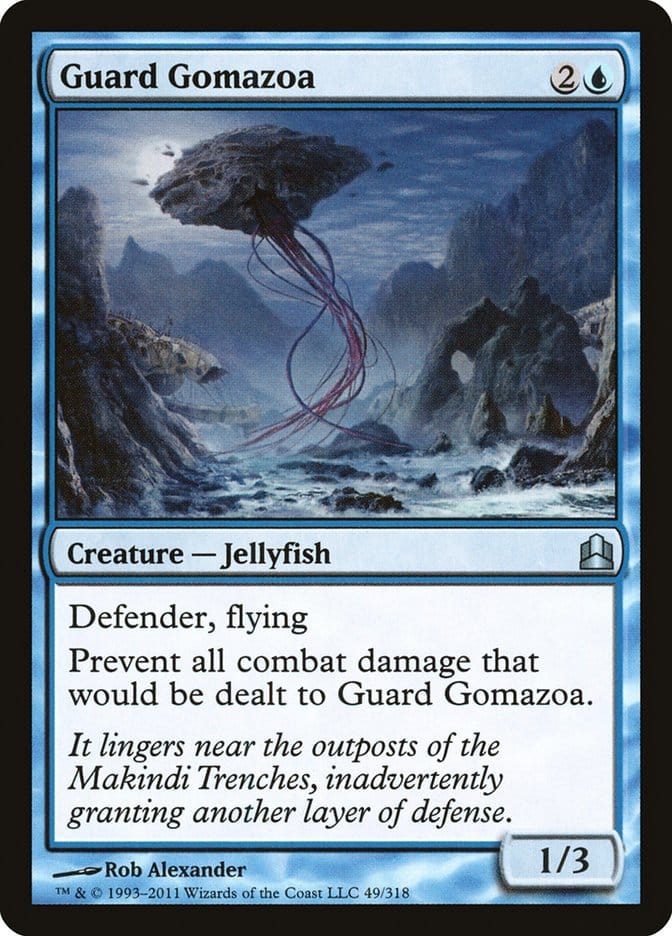 Guard Gomazoa [Commander 2011] Magic: The Gathering