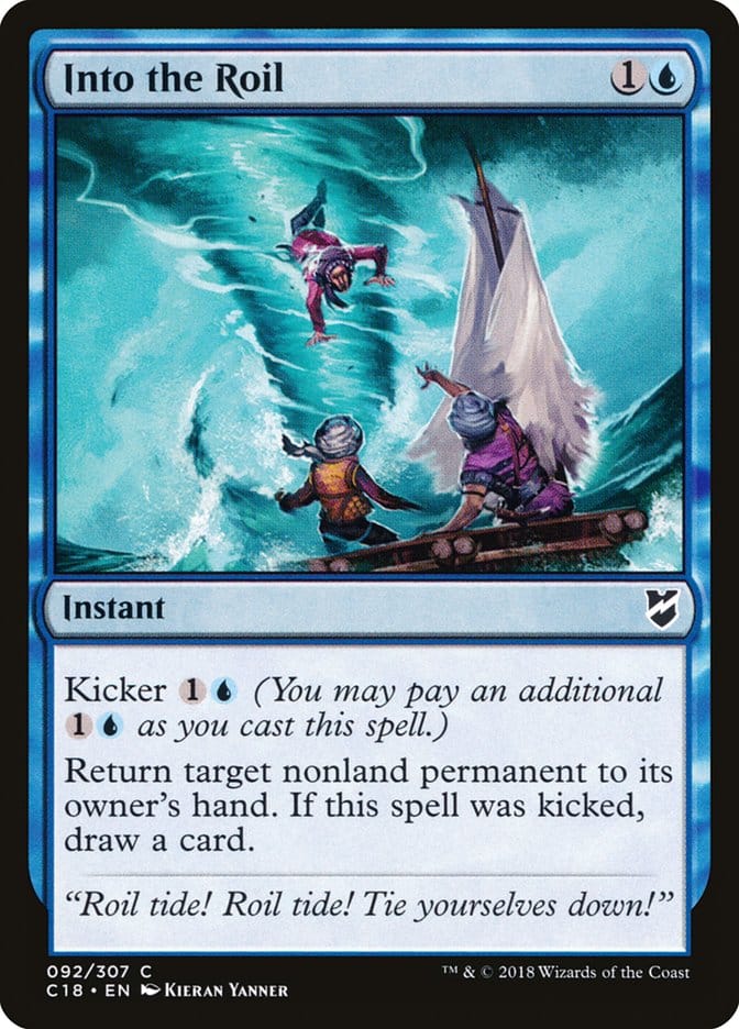 Into the Roil [Commander 2018] Magic: The Gathering