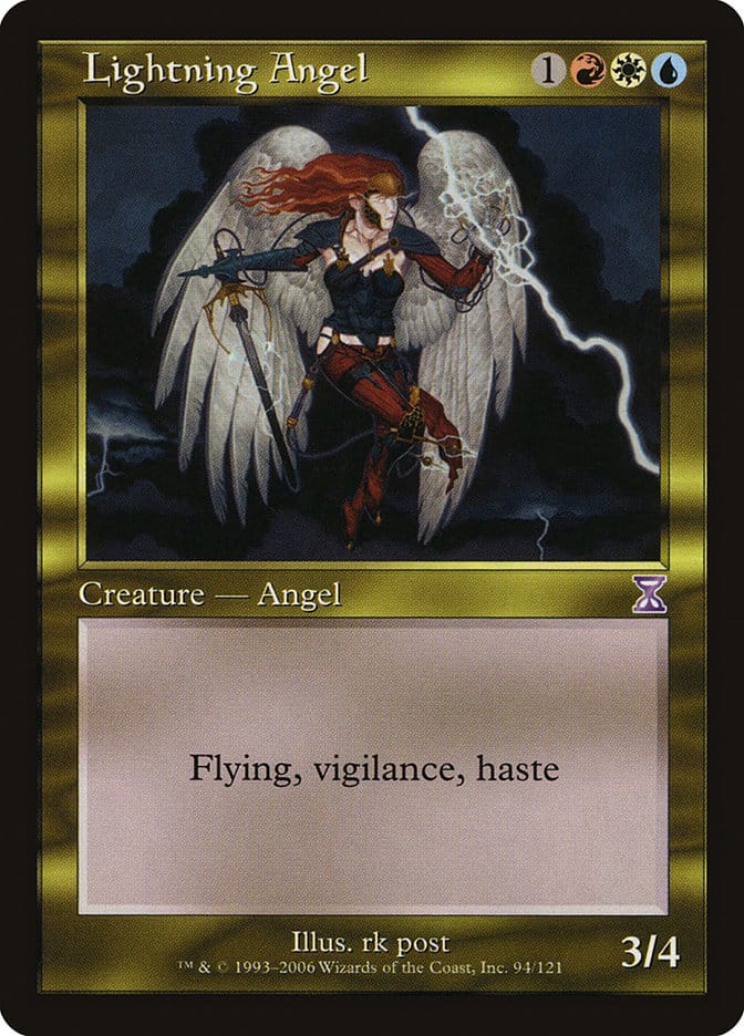 Lightning Angel [Time Spiral Timeshifted] Magic: The Gathering