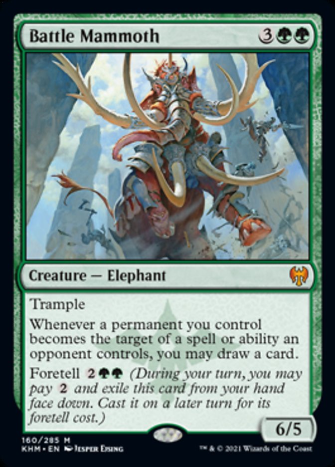 Battle Mammoth [Kaldheim] Magic: The Gathering