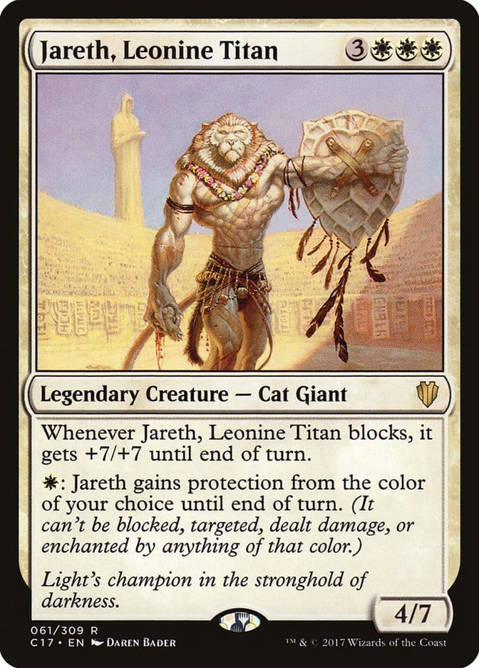 Jareth, Leonine Titan [Commander 2017] Magic: The Gathering