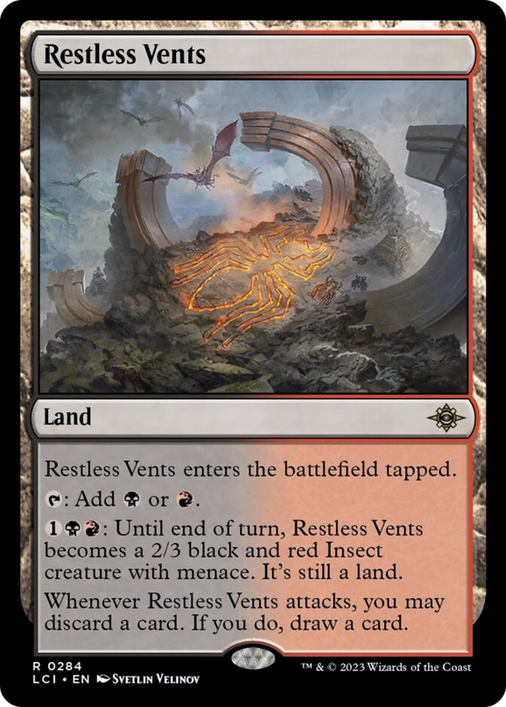 Restless Vents [The Lost Caverns of Ixalan] Magic: The Gathering