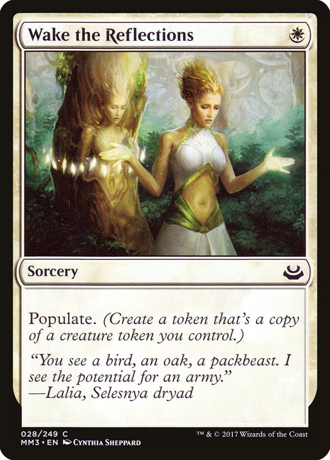 Wake the Reflections [Modern Masters 2017] Magic: The Gathering