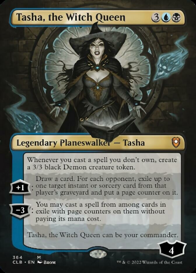 Tasha, the Witch Queen (Borderless) [Commander Legends: Battle for Baldur's Gate] Magic: The Gathering