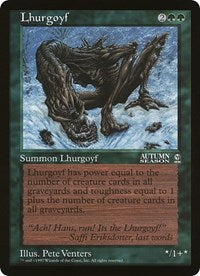 Lhurgoyf (Oversized) [Oversize Cards] Magic: The Gathering
