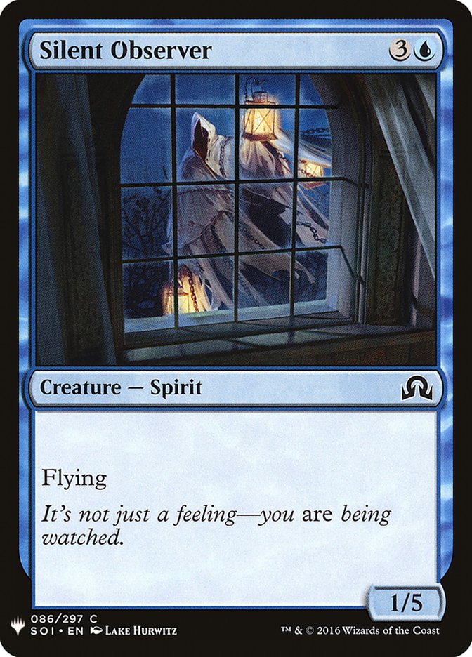 Silent Observer [Mystery Booster] Magic: The Gathering