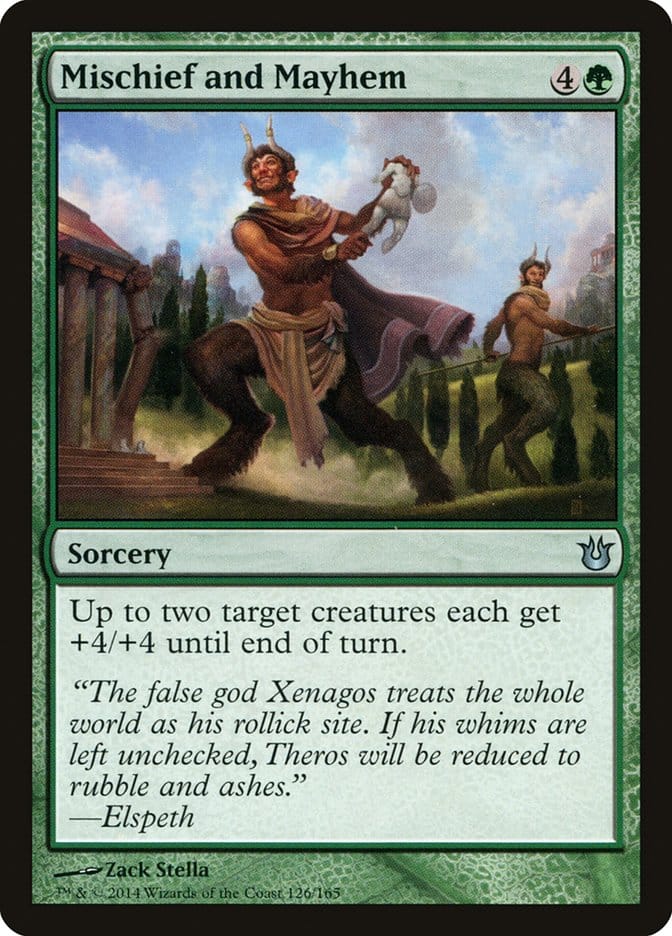 Mischief and Mayhem [Born of the Gods] Magic: The Gathering