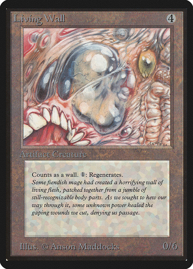 Living Wall [Beta Edition] Magic: The Gathering
