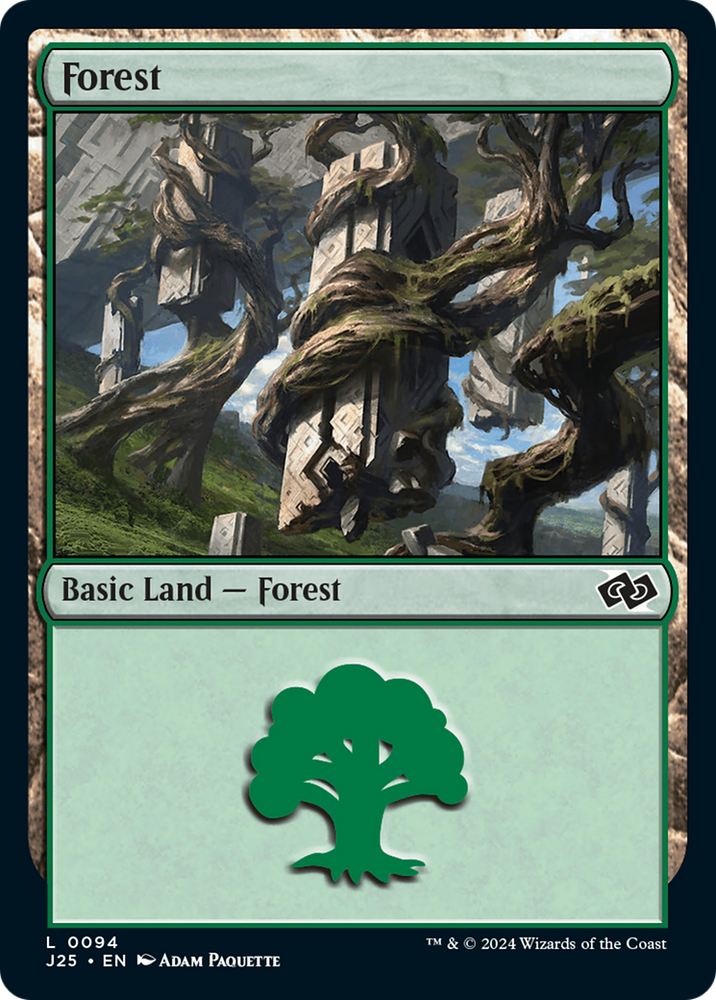 Forest (94) [Foundations Jumpstart] Magic: The Gathering