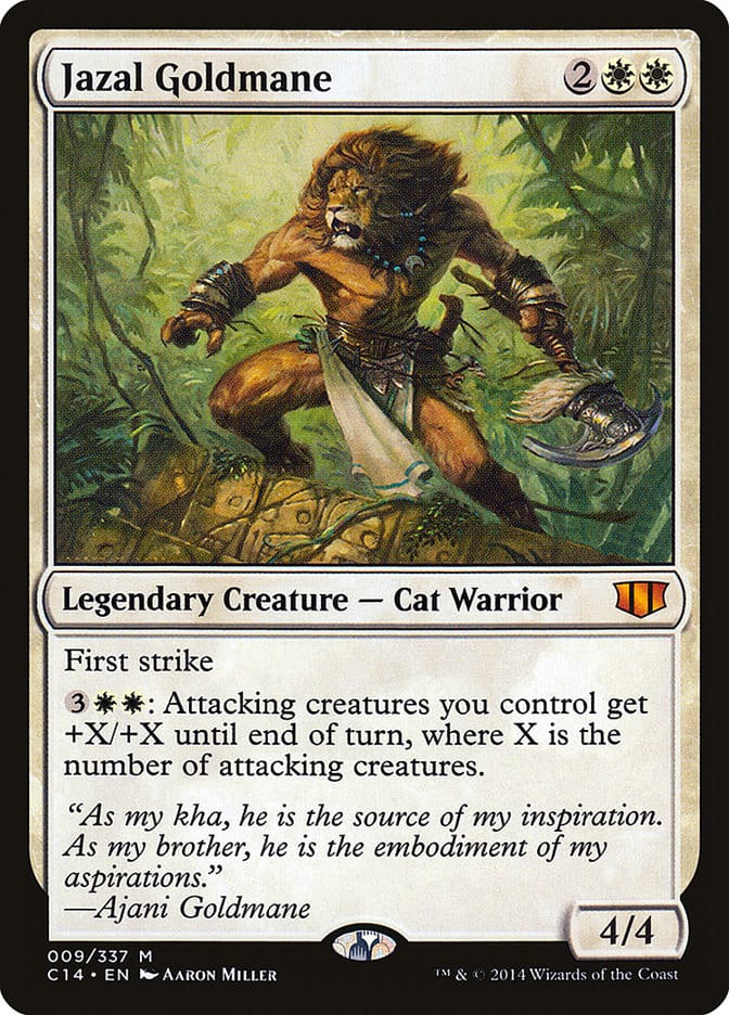 Jazal Goldmane [Commander 2014] Magic: The Gathering