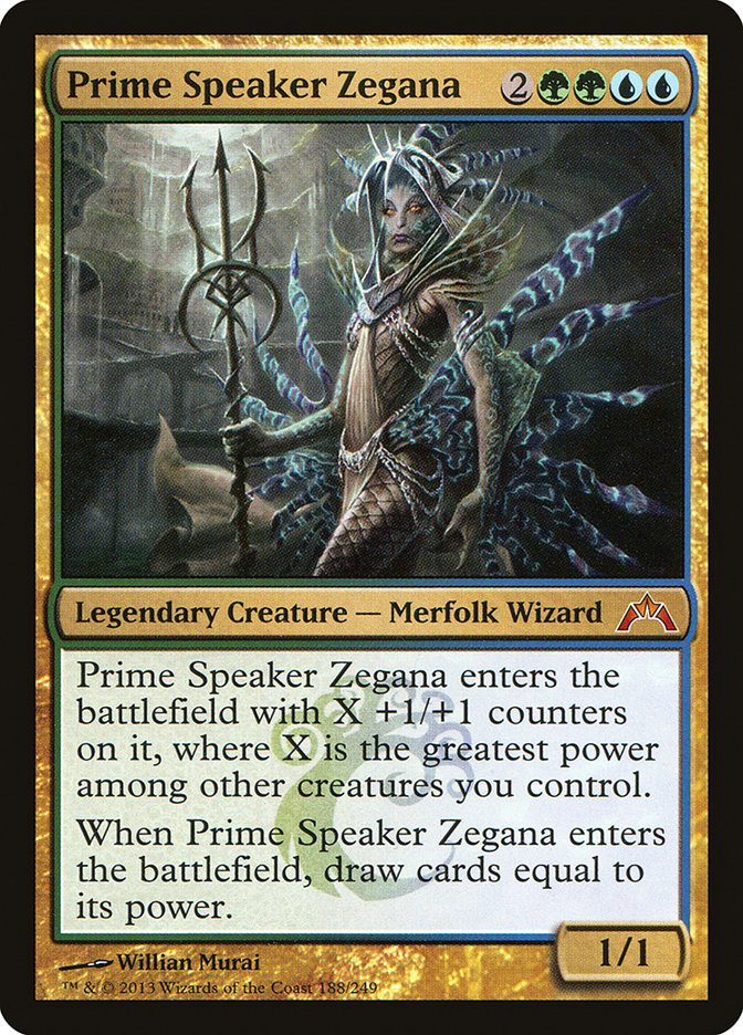 Prime Speaker Zegana [Gatecrash] Magic: The Gathering
