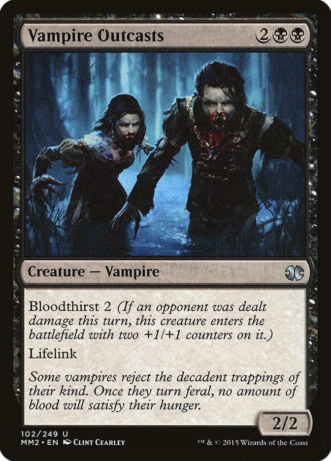 Vampire Outcasts [Modern Masters 2015] Magic: The Gathering