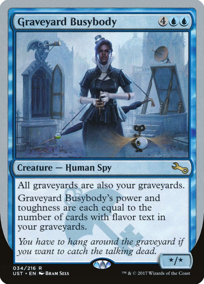 Graveyard Busybody [Unstable] Magic: The Gathering