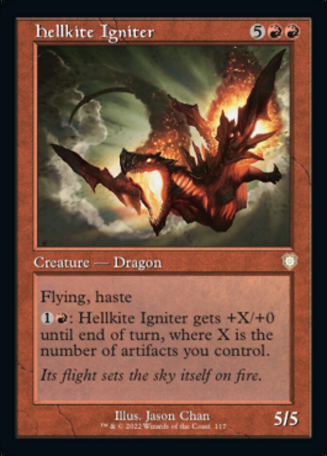 Hellkite Igniter (Retro) [The Brothers' War Commander] Magic: The Gathering