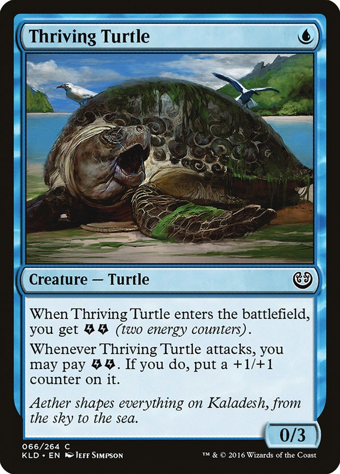 Thriving Turtle [Kaladesh] Magic: The Gathering