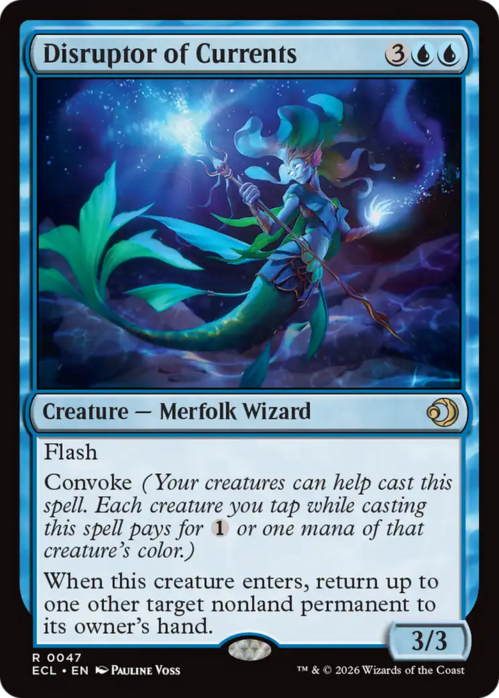 Disruptor of Currents [Lorwyn Eclipsed] Magic: The Gathering